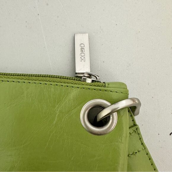Hobo green wallet wristlet. Like new - Picture 3 of 6